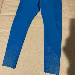 Lululemon Reflective Leggings Blue / Teal